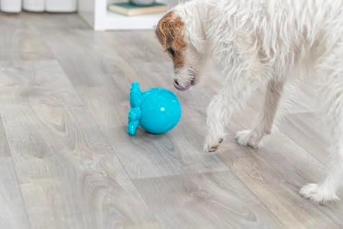 TRIXIE Snack Octopus Dog Puzzle Toy for Dogs, Dog Enrichment Toy, Interactive Chew Toy, Treat Dispenser, 4.4" (11cm)