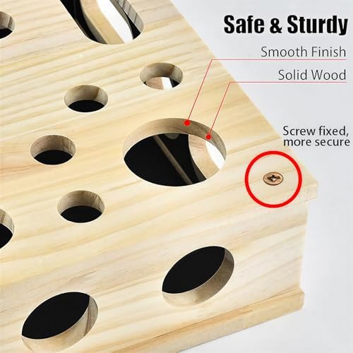 Cat Nail File Toy, Scratch Puzzle Enrichment Box