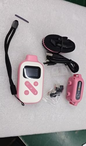 2-in-1 Bark and Shock Collar for Dogs (Pink) - 20260310