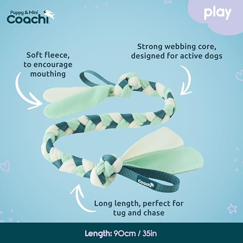 Coachi Puppy & Mini Tuggi Tug - Dog Toy for Tug of War & Play