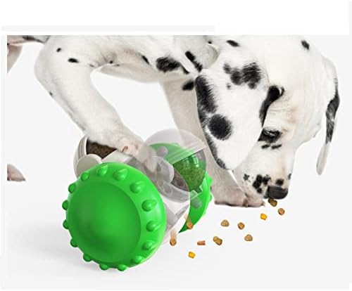 Slow Leak Feeder Toy Balance Car Leak Food Toys Tumbler Dog Feeder Interactive Dog Cat Toy Food Dispenser Slow Feeder Treat Ball Toys