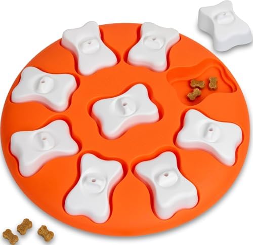 Outward Hound Nina Ottosson Dog Smart Dog Toy Treat Puzzle, Enrichment, 11"