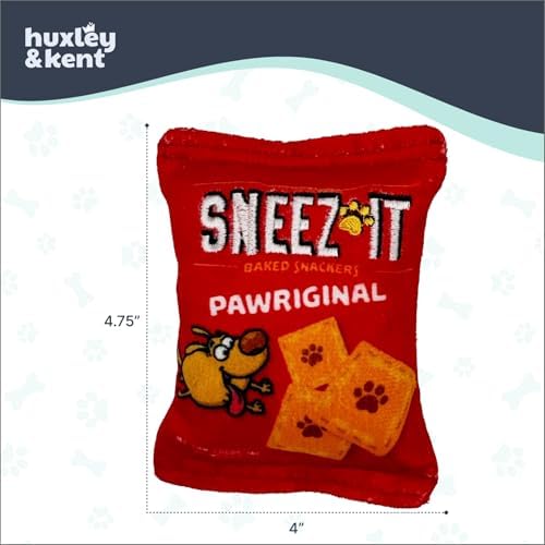 Huxley & Kent Tiny Tuff Plush Dog Toy, Sneez-It