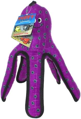 TUFFY® - 2 Pack Original : Octopus Dog Toy : : Ultra Durable Plush Toy with Multiple Layers & Reinforced Seams, Washable and Floats, Original Construction