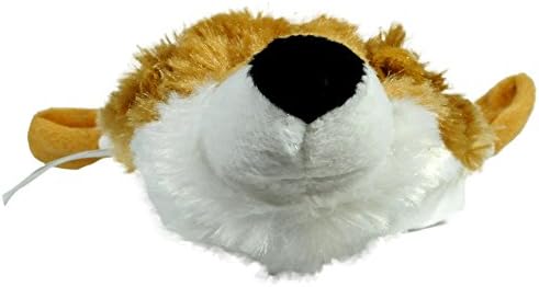 Hyper Pet Critter Skinz Fox Plush Dog Toy with Squeaker, Large