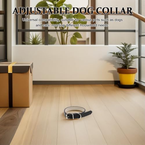 4pcs Adjustable Dog Collar for Puppies and Small Dogs with Pu Material and Breathable Design, for Walking and Training Sessions, Lightweight and Sturdy Neckwear for Enhanced Safety