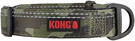 KONG Max HD Ultra Durable Neoprene Padded Dog Collar (XL, Camo)