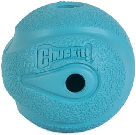 Chuckit! The Whistler Ball Dog Toy, Large 3 Inch, for Dogs 60-100 Pounds