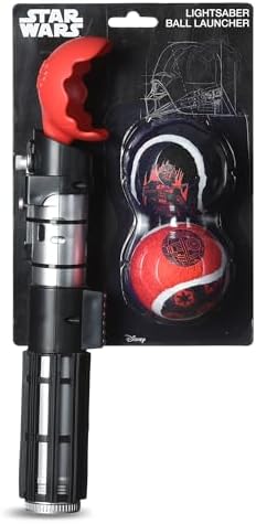 Star Wars for Pets Darth Vader Lightsaber Ball Launcher, 2 Balls