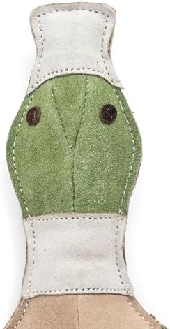 Fuzzl Eco Leather Dudley Duck Toy Natural and Tough Dog Toys - Long Lasting Chew Toys for Aggressive Chewers - Strong Dog Toy for Dogs and Puppy