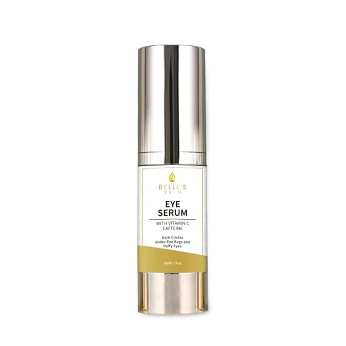 Belle's Skin - Eye Serum | Dark Circles & Wrinkles | Vitamin C | Coffee Extract