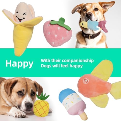 19 Pack Dog Toys for Small Dogs, Squeaky Dog Toy Bulk For Puppy Teething