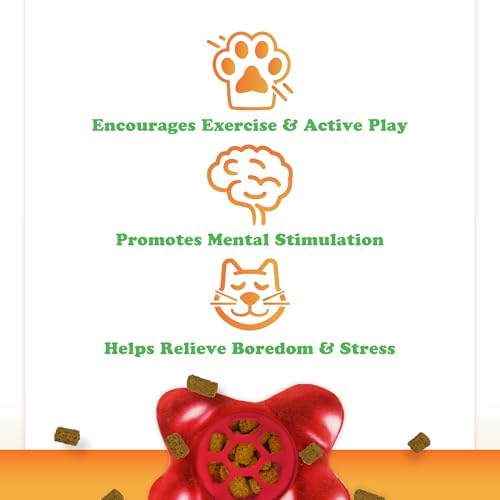 Meowijuana Knock 'n' Nibble Gummy Bear Treat-Dispensing Cat Toy