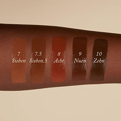 Monika Blunder Beauty - Blunder Cover Foundation Concealer - Shade: 7.5 - Sieben.5 - Deep, Warm Golden Undertones - Clean Beauty, All-In-One, Cruelty-Free, Vegan - 0.62 oz