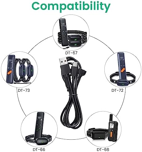 Dog Training Collar Charger for Delupet and for Yawpet Shock Collar Cable
