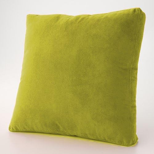MoonRest - Faux Suede Microfiber Decorative Pillow (18"x18", Yellow)
