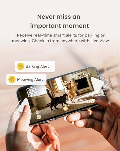 Furbo Mini 360° Pet Camera [No Monthly Fee]