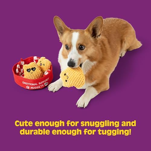 WHAT DO YOU MEME? Emotional Support Pet Nuggies Dog Toy by Relatable