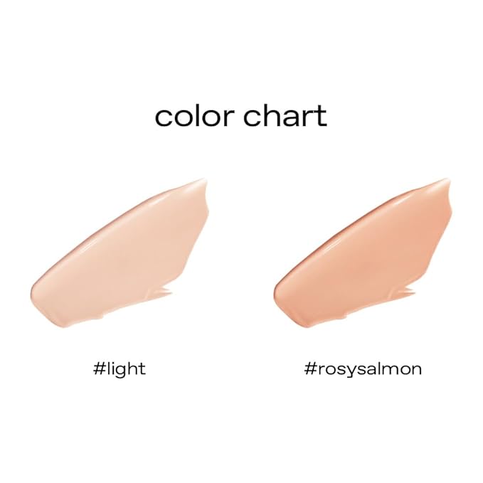 glow not dry concealer #light #rosysalmon | covers under-eye circles & blemishes | full-coverage | dual-color&use | melt-in texture | 0.4 oz | beige