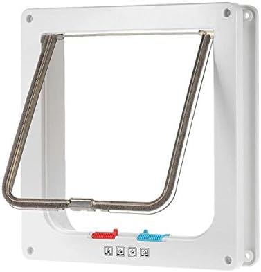 FURBABIES Dog Door with Smart Switch 4-Way Locking Flap am0028 (large)