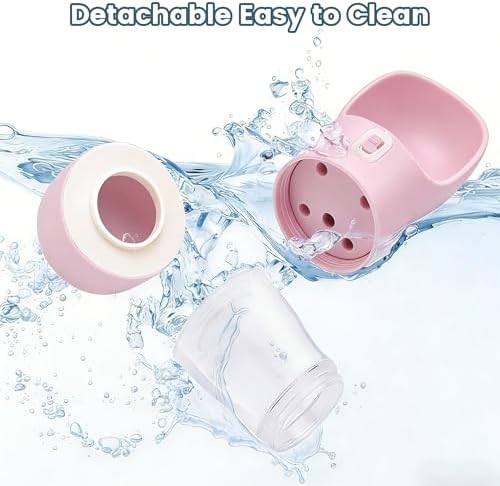 Dog Water Bottle Portable Drinking Water Bowl & Food Container