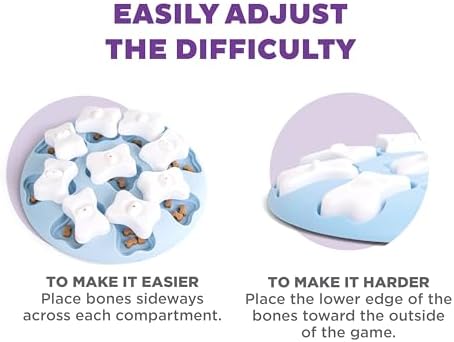 Outward Hound Nina Ottosson Puppy Tornado Dog Puzzle Interactive Treat Puzzle Dog Enrichment Dog Toy for Puppies, Level 2 Intermediate, Pink