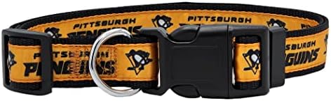 Pets First NHL Collar for Dogs & Cats. Adjustable, Cute, & Stylish! The Ultimate Hockey Fan Collar!