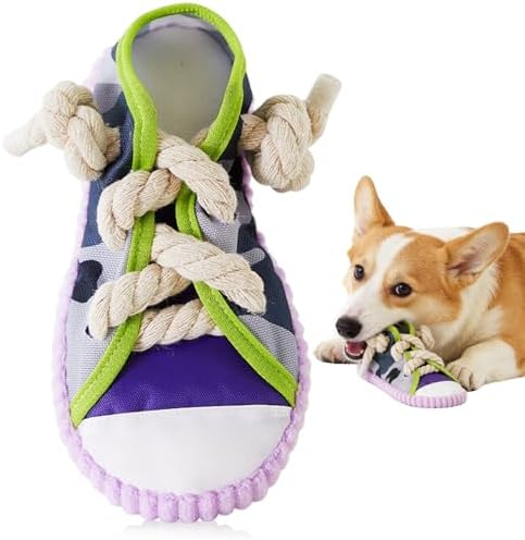 Dog Chew Toys Funny Shoe Squeaky Toy for Puppy