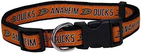Pets First NHL Collar for Dogs & Cats. Adjustable, Cute, & Stylish! The Ultimate Hockey Fan Collar!