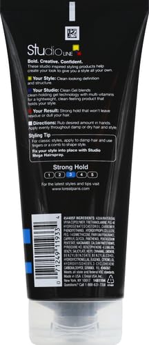 L'Oreal Paris Studio Line Clear Minded Clean Gel - Strong Hold 6.8 fl; oz.,(Pack of 2)