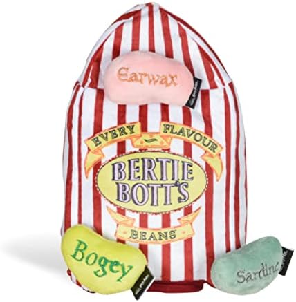 Harry Potter Bertie Botts Jelly Bean Burrow Dog Toy, 10 Inch