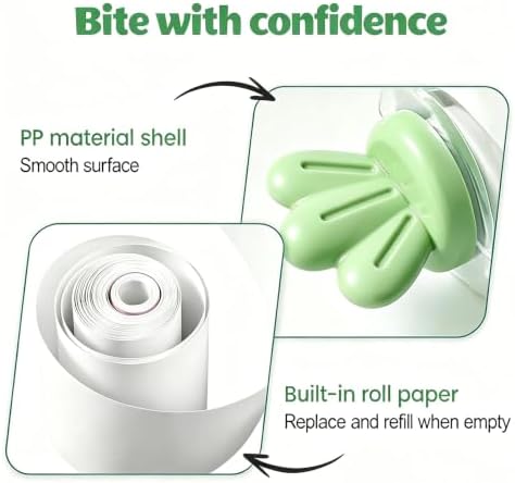 Bird Shredding Toy with Paper Roll for Cockatiels Conures Parakeets