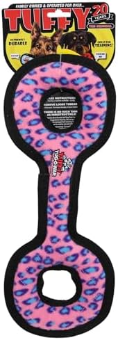TUFFY® : TugOWar Dog Toy: Ultra Durable Plush Toy with Multiple Layers & Reinforced Seams, Washable and Floats, Original Construction