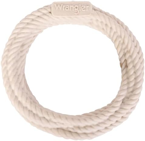 Wrangler Cowboy Rope Toy for Dogs, Medium to Large (Tan, Peanut Butter)
