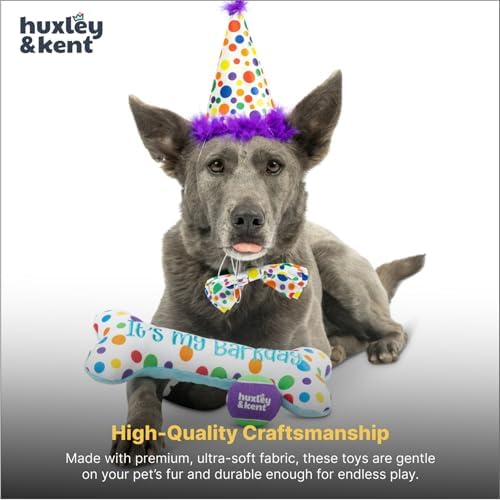 Huxley & Kent Celebration Box for Dogs, Happy Barkday, Small