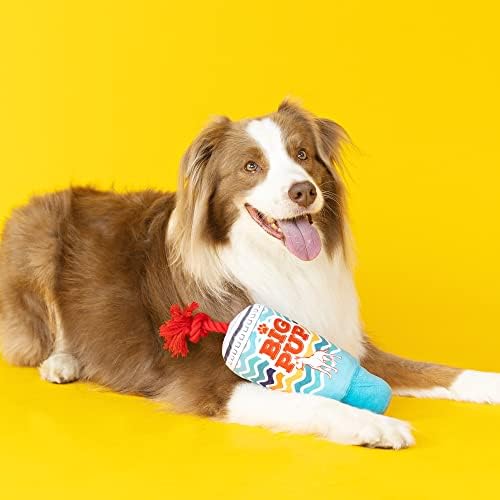 Fringe Studio Plush Dog Toy, Big PUP, Wagsdale Dog Toy Collection (289745)