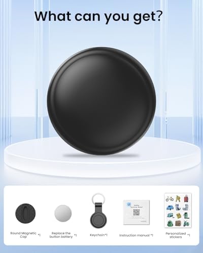 Real Time Location GPS Tracker Device for Car and Vehicles | No Subscription, No Monthly Fee, for Android and iPhone, Long Battery Life, Mini Hidden Magnetic, Tracking Kids Elderly Pet
