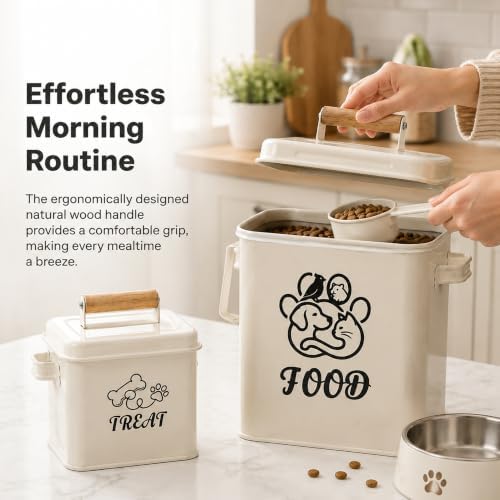 Airtight Dog Treat Container Set of 2