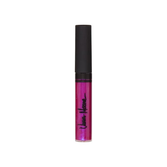 Vera Moore Lip Gloss, Moisturizing Lip Color with Shimmer for Long Lasting Shine, Lightweight Lip Stain, Girls Non-Sticky Lip Gloss with Aloe Vera, W/Vitamin C, E (Fuchsia, One Size)
