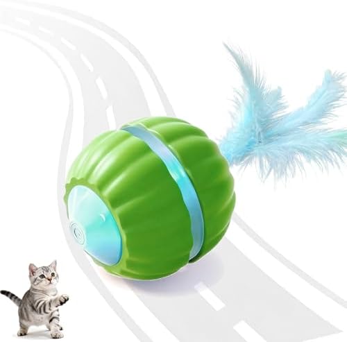 Interactive Cat Toys for Indoor Cats,Automatic Moving Kitten Toys