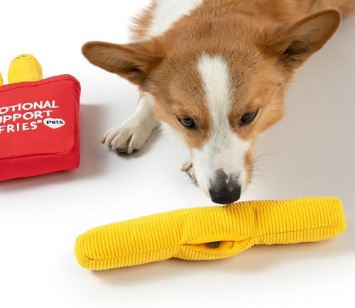 WHAT DO YOU MEME? Emotional Support Pet Fries, Dog Toy by Relatable