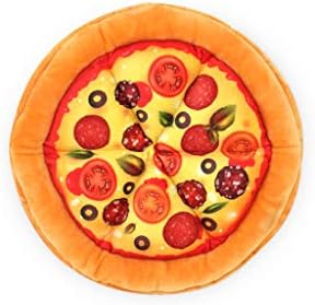 Bow Wow - Pizza Dog Toy | Large Squeaky Plush Dog Toy with Light Filling | Soft Stuffed Puppy Toy for Small & Medium Dogs | Fun Teasing Toy for Indoor Play | Boredom Relief & Interactive Fun