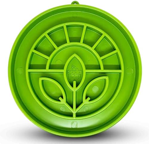 SodaPup Garden eTray – Durable Enrichment Feeder Made in USA from Non-Toxic, Pet-Safe, Food Safe Material for Mental Stimulation, Calming, Slowing Down Eating, Healthy Digestion, & More