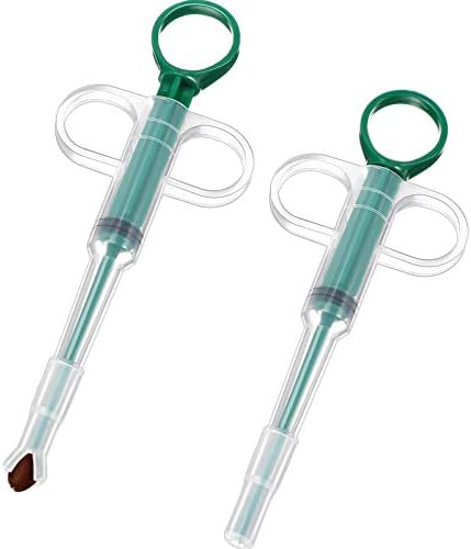 2 Pcs Pet Pill Plunger Popper for Small Cats Dogs