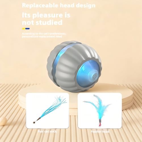 Interactive Cat Toys for Indoor Cats,Automatic Moving Kitten Toys