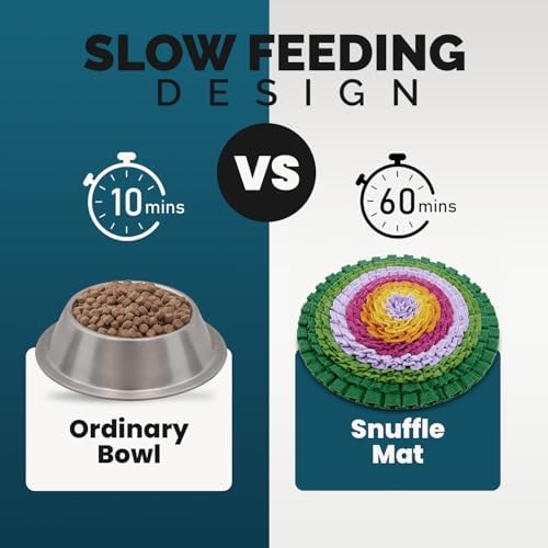 PET ARENA Snuffle Mat Dog Puzzle Toy Adjustable Interactive Feeder