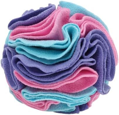 Snuffle Ball for Dogs, Interactive Dog Toys, Blue, Medium
