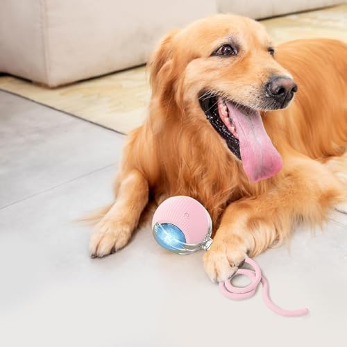 Interactive Rolling Dog Ball, Chewie Viral Rolling Ball, Chewie Ball for Dogs, Interactive Dog Smart Ball Toy, Smart Automatic Rolling Pet Ball for Dog Cat