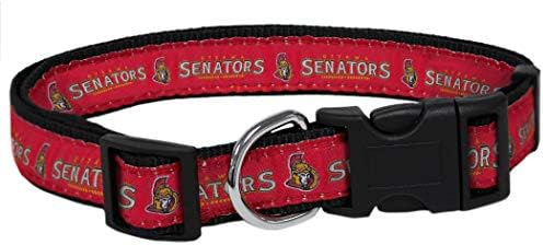 Pets First NHL Collar for Dogs & Cats. Adjustable, Cute, & Stylish! The Ultimate Hockey Fan Collar!