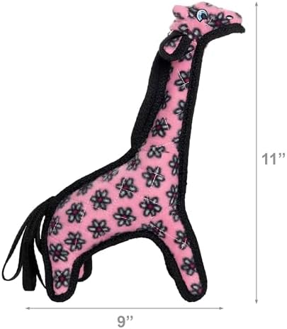 TUFFY® 5 Pack Jr Lobster, Giraffe, 3WayTug, Penguin & Elephant Dog Toys